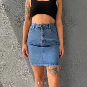 Guess denim skirt